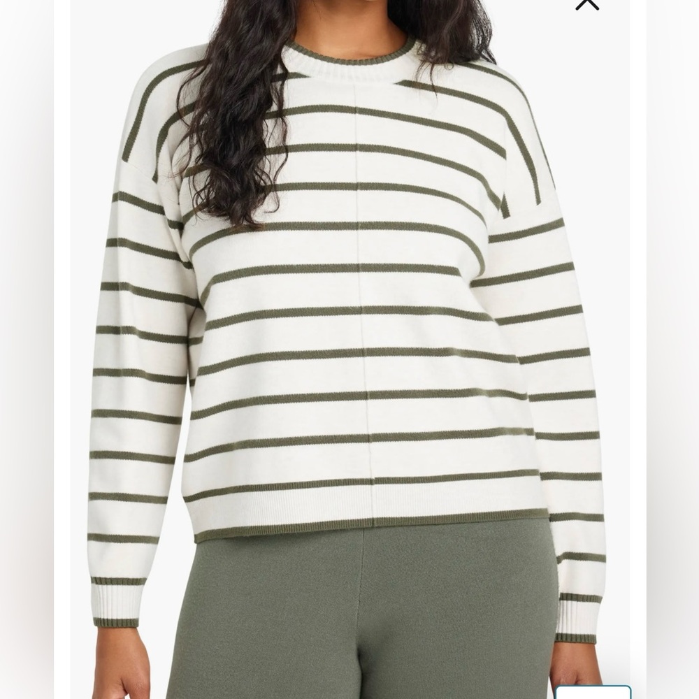 stripe sweater